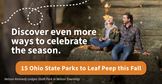 Discover even more ways to celebrate the season. 15 Ohio State Parks to Leaf Peep this Fall