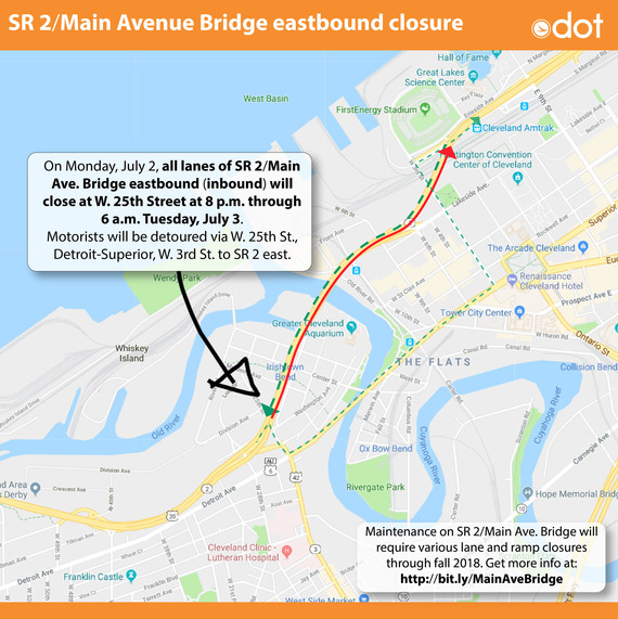 SR 2 east closure