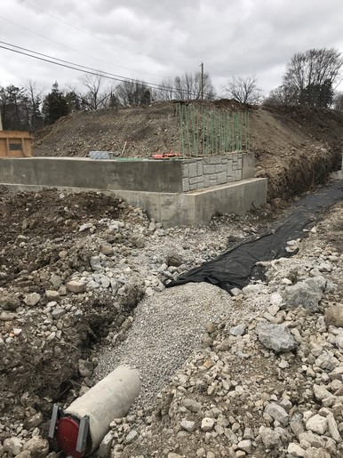 Elmore forward abutment (township side)