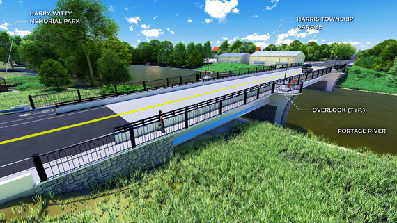 Elmore bridge rendering