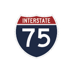 I-75 sign