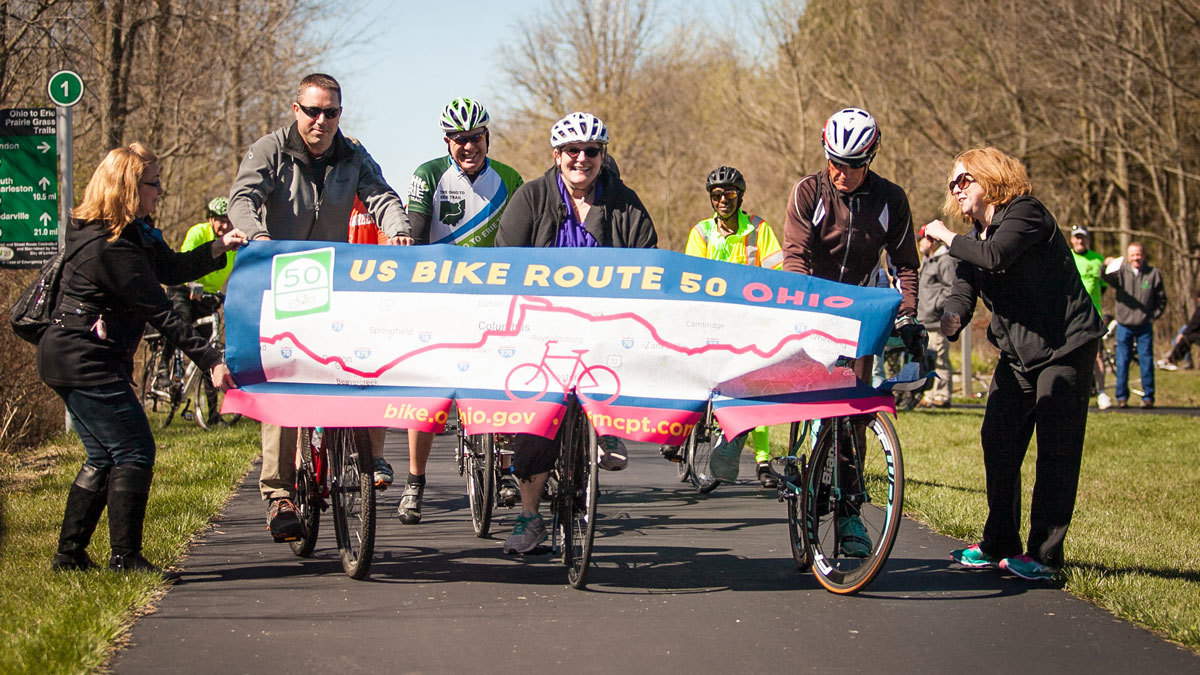 Ohio's State and US Bike Routes