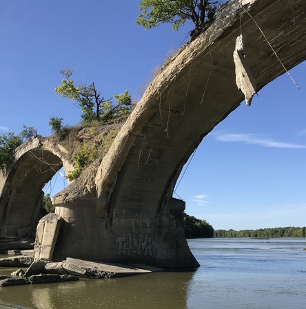 RdB bridge - close up