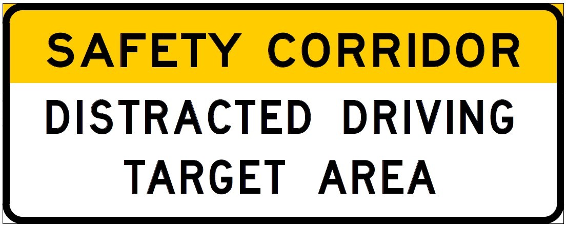 Distracted Driving Sign