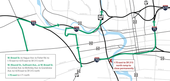 Upcoming Closure Of Downtown Ramp