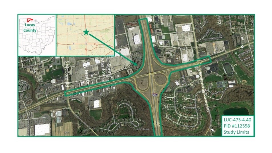 Airport Highway Feasibility Study Project Area