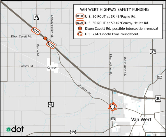 Safety improvement projects along U.S. 30 corridor awarded construction ...