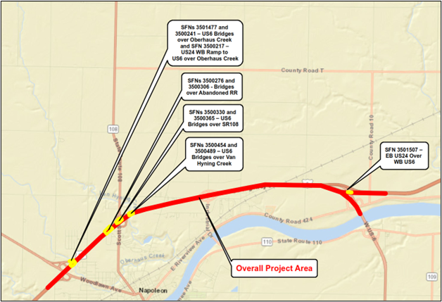 Napoleon structure map 110524