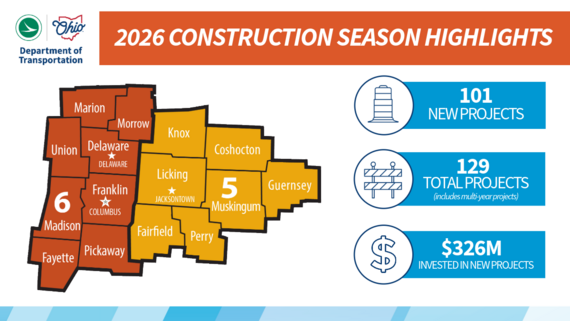 2026 central Ohio construction season highlights
