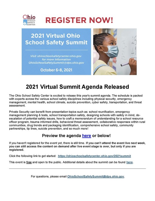 2021 School Safety Summit
