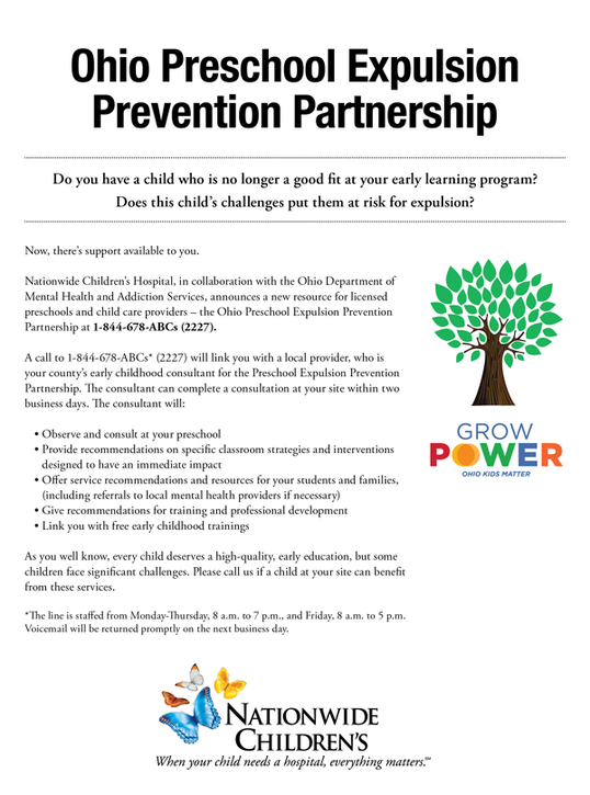 Ohio Preschool Expulsion Prevention Partnership