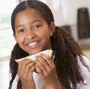 Girl with Sandwich_square2