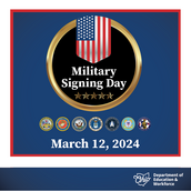 Ohio Military Signing Day logo