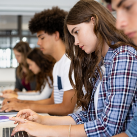 High school students