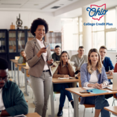 Teacher in a classroom