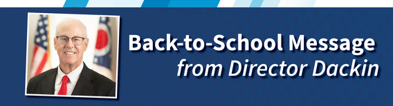 Back-to-School Message from Director Dackin