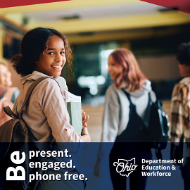 Group of students in hallway at school
