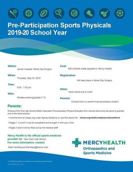 mercy health physicals