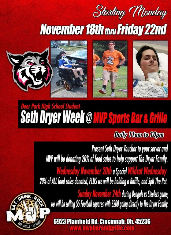 Head to MVP Sports Bar & Grill This Week!