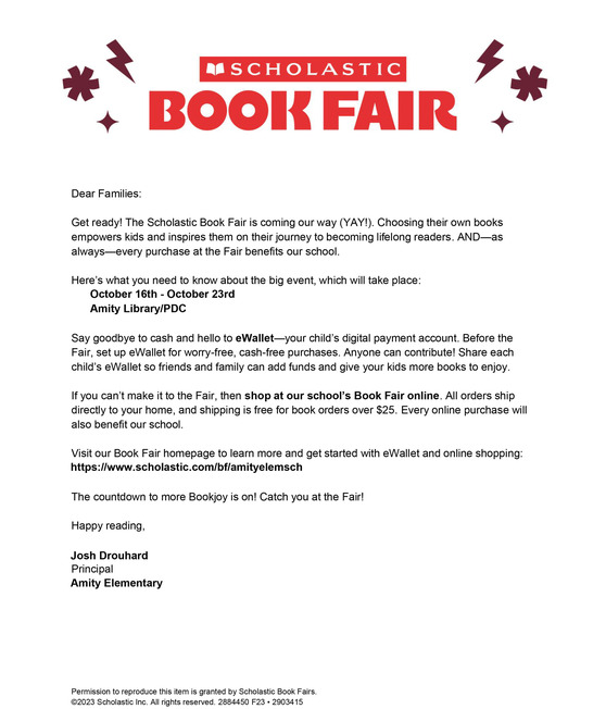 Scholastic Book Fairs F23 Booklist for ES Case