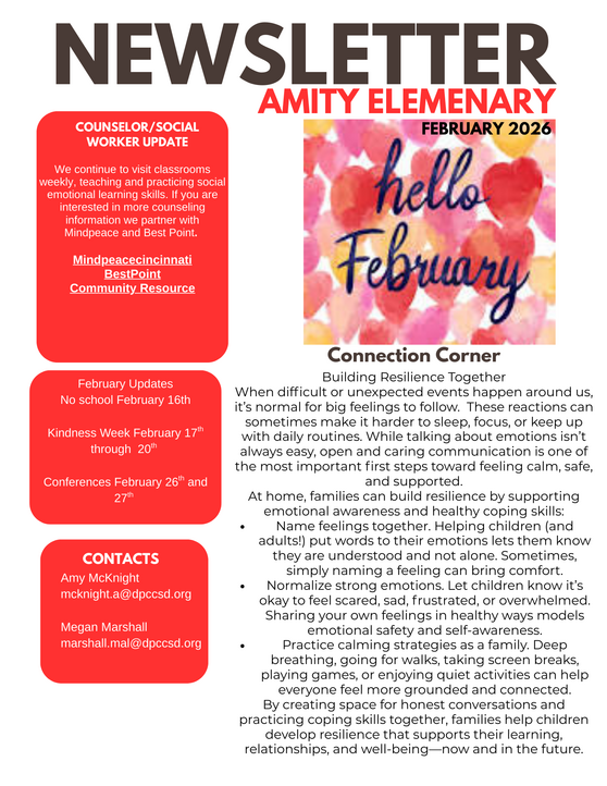 Counselor Newsletter