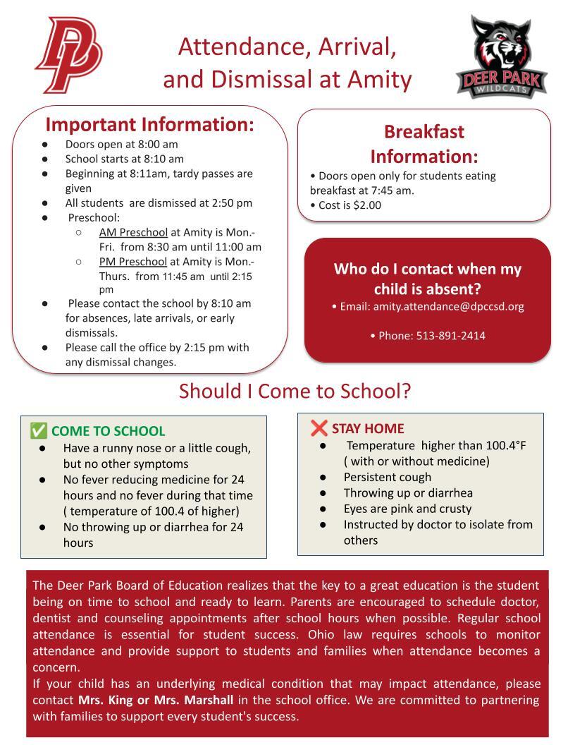 Attendance Flyer