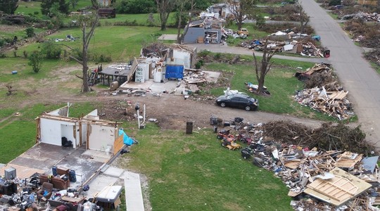 tornado damage