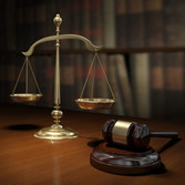 Legal Scales w/ Gavel