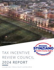 Cover page from the 2024 Tax Incentive Review Council Report.