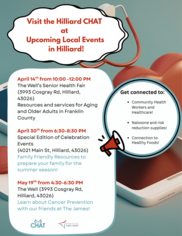 Hilliard CHAT April-May Events