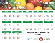 2026 Clinton Twp Produce Mrkt Calendar