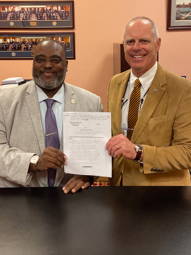 Rep. Bird and Rep. Brewer