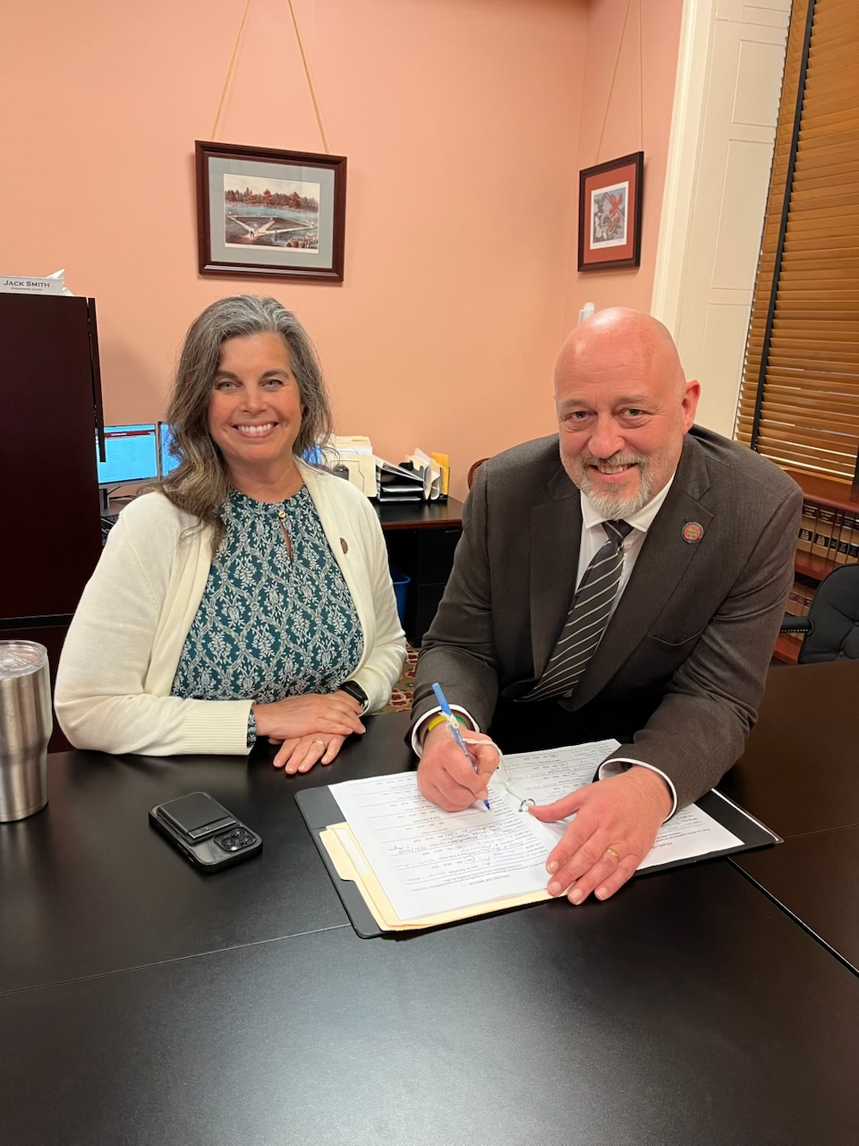Rep. Click and Rep Lear 