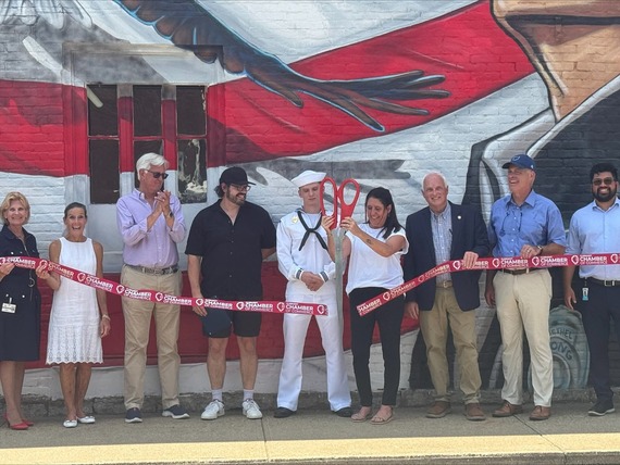 Mural Ribbon Cutting Event