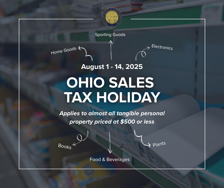 Ohio Tax Free Weekend