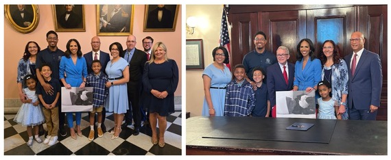 House Bill 4 Signing Holmes