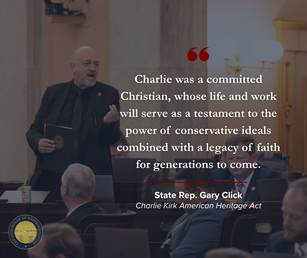 Charlie Kirk American Heritage act