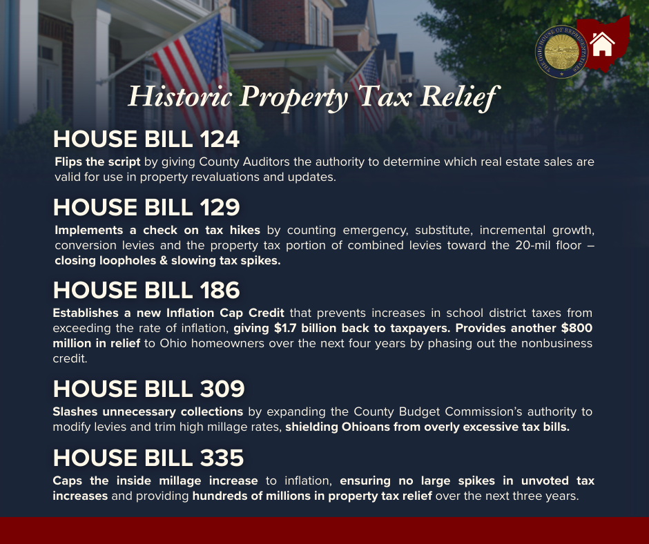 Five bills explained