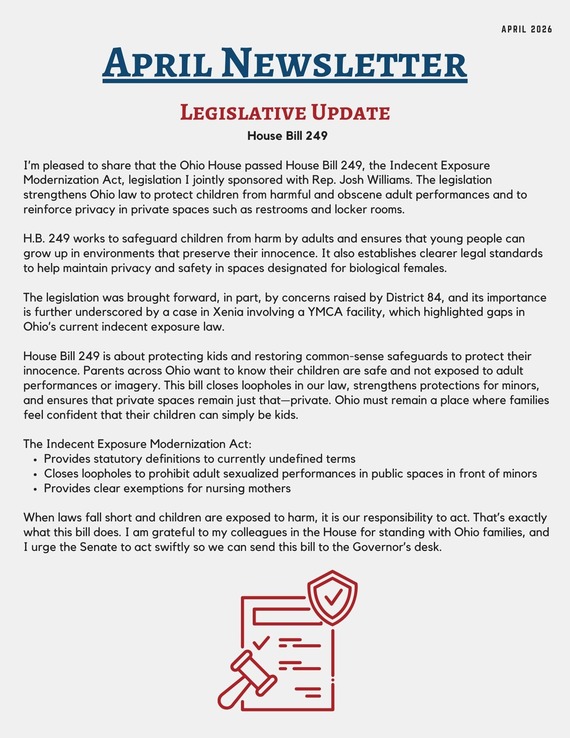 Legislative Update 1