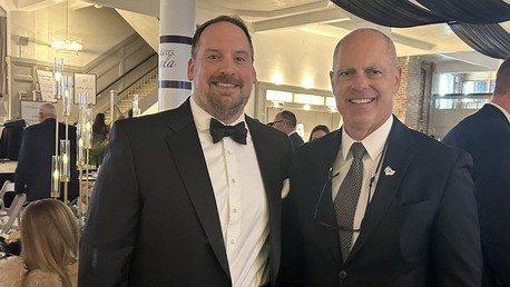 Rep. Bird and President Braun at the Shawnee State University Gala