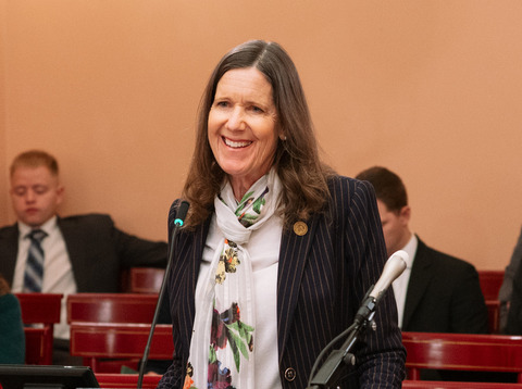 Rep. Richardson testifying in committee