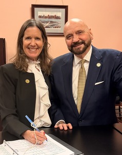 Rep. Young and Rep. Richardson introducing a bill