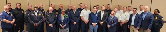 Rep. Roemer at the Summit County Fire Chiefs Roundtable 