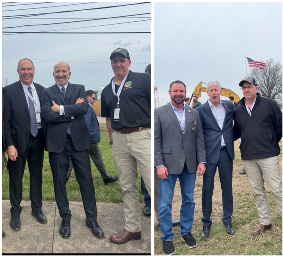 Rep. Holmes at the Piketon Annoucenment