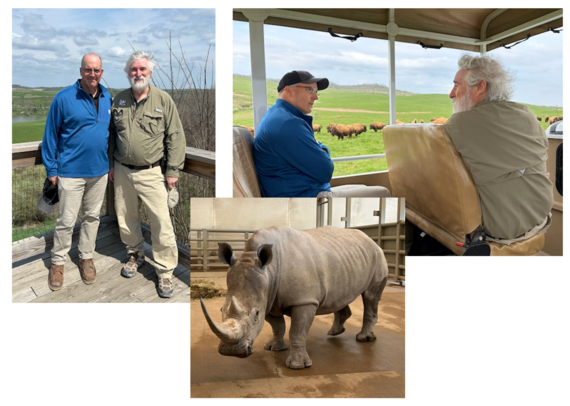 Rep. Holmes at the Wilds
