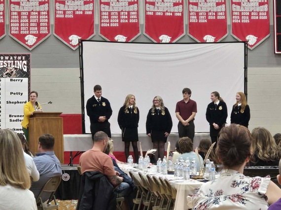 Rep. Craig at the Norwayne FFA Banquet