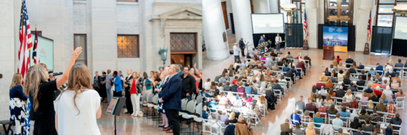 Prayer event at the statehouse