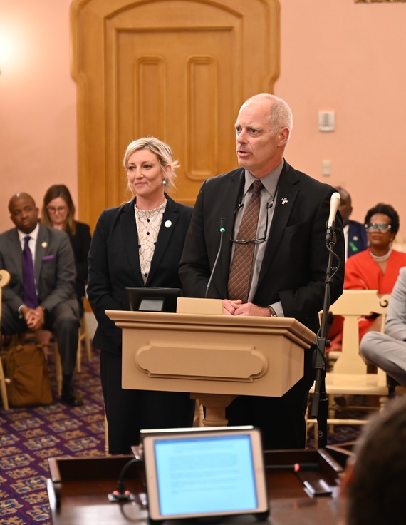 Rep. Bird Testifying in committee