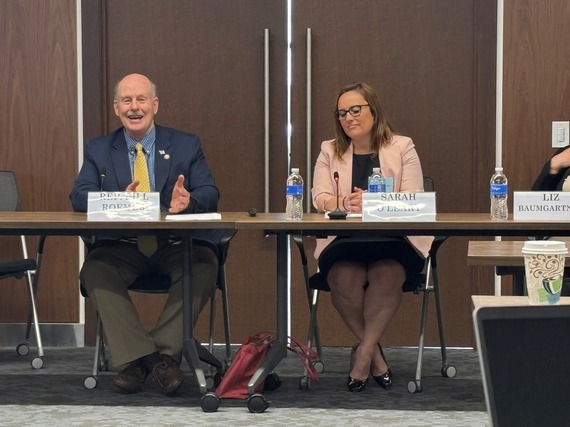 Rep. Roemer sitting on a panel