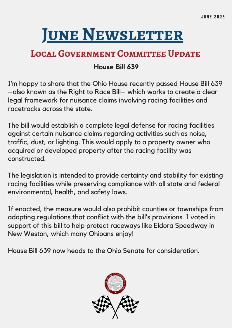 Committee Update